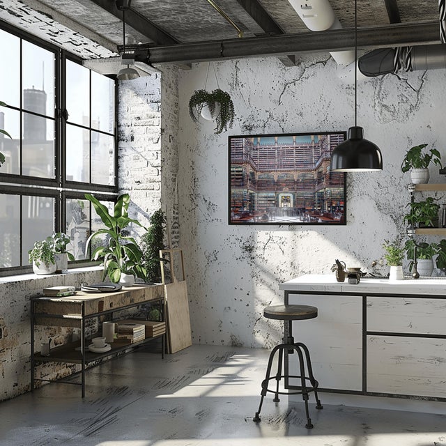 Real Gabinete Library Iv, Rio De Janeiro, Contemporary Photograph by Richard Silver 24x36 For Sale - Image 9 of 9