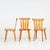 Brutalist Vintage Pine Chairs attributed to Göran Malmwall for Karl Andersson & Sons, Sweden, 1950s, Set of 6 For Sale - Image 3 of 5