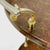 Mid-Century Modern Italian Serving Trolley Bar Cart in Lacquered Goatskin Parchment, 1960s For Sale - Image 13 of 18