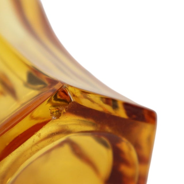 Art Deco Luxval Series Américain Vases in Amber Glass from Val Saint Lambert, 1935, Set of 2 For Sale - Image 15 of 18
