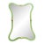 Italian Murano Glass Mirror in Weathered Green by Simoeng For Sale - Image 9 of 9