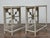 19th Century Pair of French Painted Iron Consoles With Carved Wood Panels and Marble Tops For Sale - Image 4 of 11