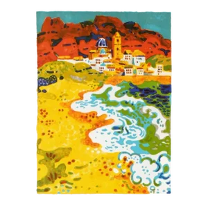 1960s Guy Charon Seaside Lithograph