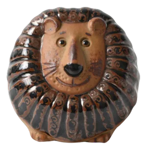 Vintage Lion Figurine Money Box from Gempo, 1970s
