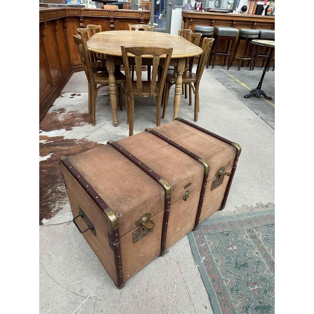 Vintage Soyez Père Travel Trunk, Lille For Sale - Image 3 of 13