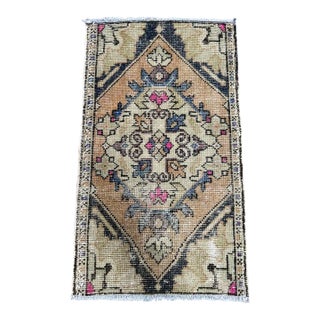 Turkish Yastik Rug 1'8" x 2'11" For Sale
