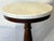 Early 20th Century 1900's Solid Wood Reeded Pedestal/ Plant Stand With Marble Top For Sale - Image 5 of 18