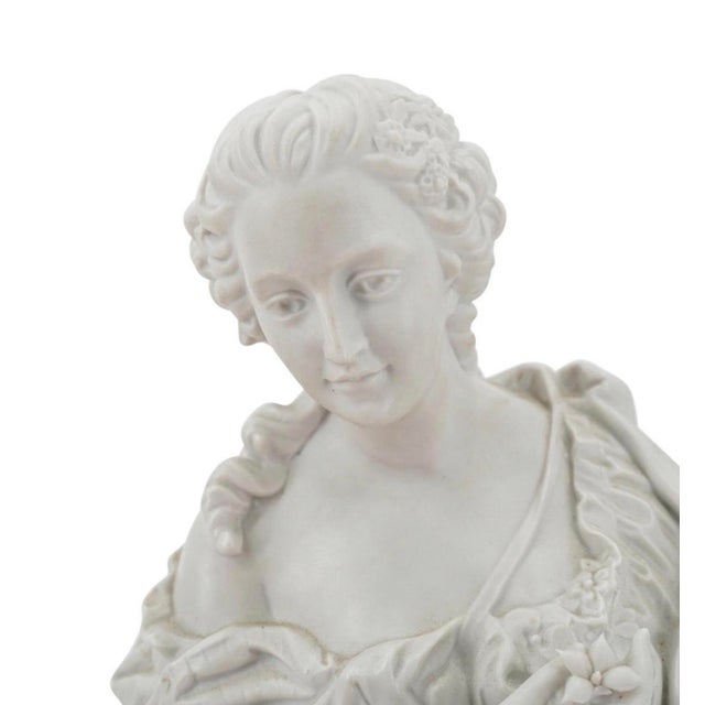 Early 20th Century Pair of KPM Porcelain Busts of King and Queen Signed P. Frank For Sale - Image 9 of 9