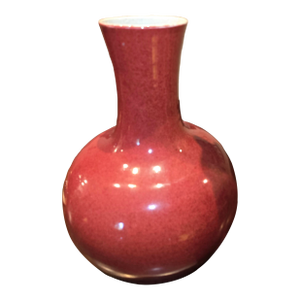 Chinese Sang De Boeuf (Oxblood) Glaze Vase