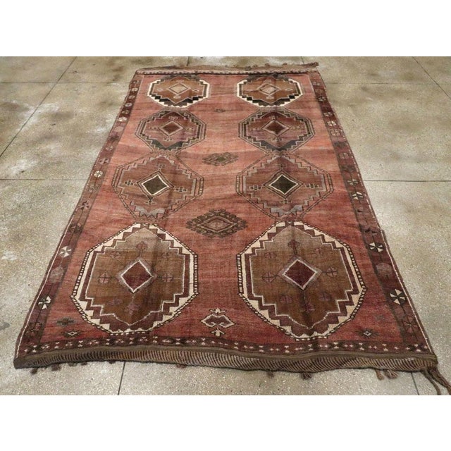 Mid 20th Century Galerie Shabab Collection Mid-20th Century Handmade Turkish Anatolian Room Size Carpet For Sale - Image 5 of 10