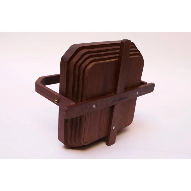 Wood Vintage De Bastiani Collapsible Wooden Basket For Sale - Image 7 of 13