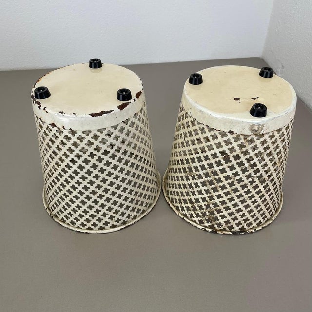 Set of Flower Pot Plant Stands attributed to Mathieu Mategot, France, 1950s, Set of 3 For Sale - Image 18 of 18