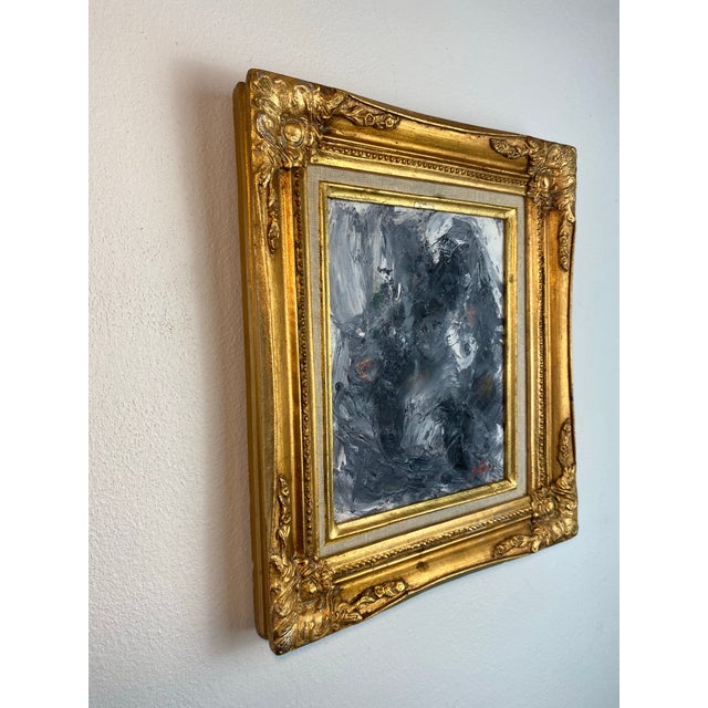 The second work in this compelling contemporary abstract pair by Pacific Northwest artist Francisco Peña. Executed in...