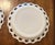Glass Anchor Hocking Milk Glass Lace Edge Serving Set For Sale - Image 7 of 12