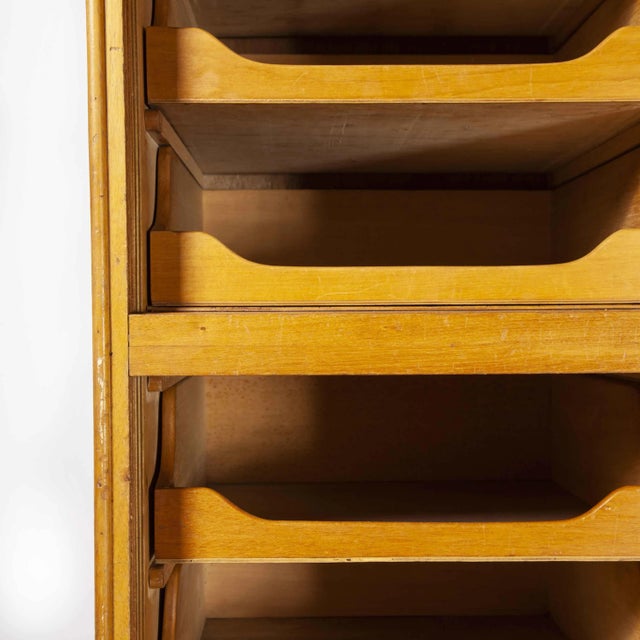 Single Fronted Haberdashery Storage Unit from Sturrock & Son, 1950s For Sale - Image 3 of 15