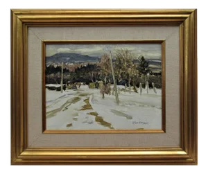 Stuart Main, Hauling Wood, 1998