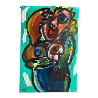 Original Peter Keil Painting - Junge Wilde Collection For Sale