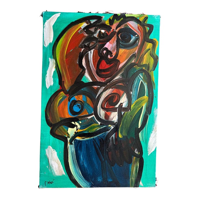 Original Peter Keil Painting - Junge Wilde Collection For Sale