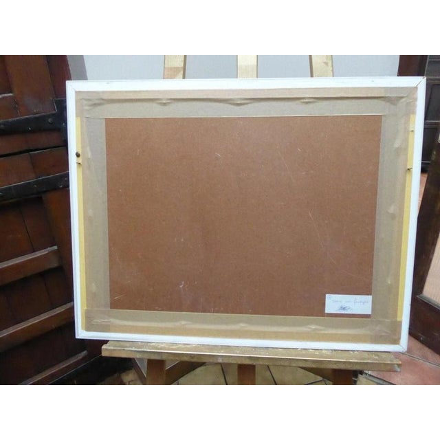 M. Lister, Storm Over Fairlight, 1975, Oil Painting on Board, Framed For Sale - Image 8 of 13