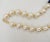 Modern Vintage Circa 1992 Signed Napier Mabe Faux-Pearl & Lapis Necklace For Sale - Image 3 of 12