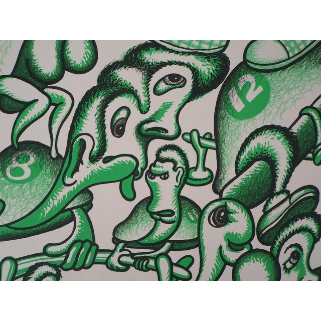 Pat Andrea Olympic Games Athletes Original lithograph Signed in pencil Numbered out of 250 copies Authenticated by the...