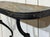 Console Table in Forged Steel and Slate Top, 1950s For Sale - Image 3 of 12