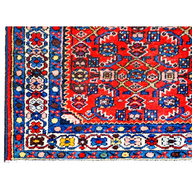 Textile Early 20th Century Hosseinabad Runner For Sale - Image 7 of 8