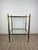 1960s Mid-Century French Hollywood Regency Brass and Glass Side Table in the style of Maison Jansen, 1960s For Sale - Image 5 of 9