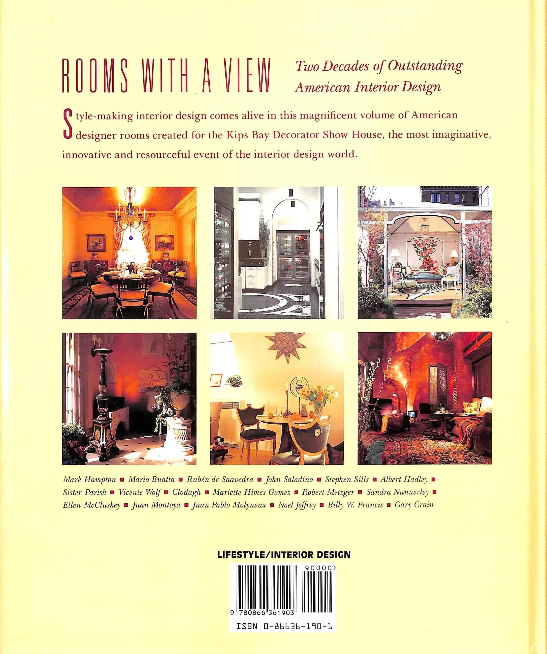Rooms With a View: Two Decades of Outstanding American Interior