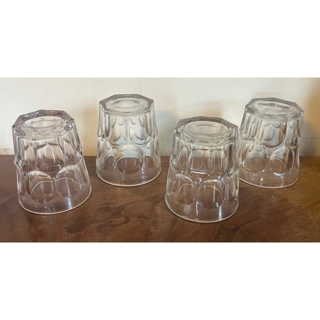 Antique Mid 19th Century American Classical Ashburton Flint Glass Whiskey Tumblers, Circa 1850 - Set of 4 For Sale - Image 15 of 16