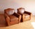 2010s Pair of Art Deco Moustache Leather Club Chairs For Sale - Image 5 of 8
