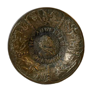 Bronze Dish from CAWA, 1920s