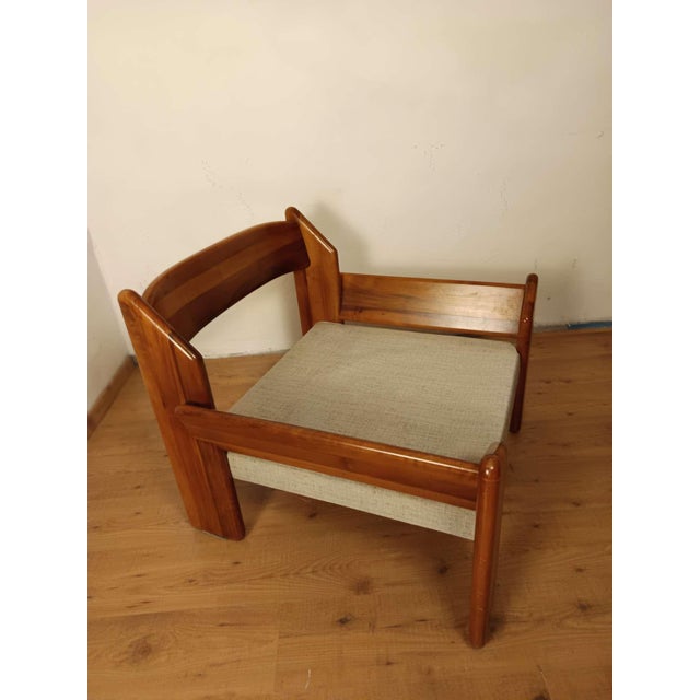 Vintage Sapporo Armchairs by Mario Marenco for Mobilgirgi, 1970s, Set of 2 For Sale - Image 4 of 12