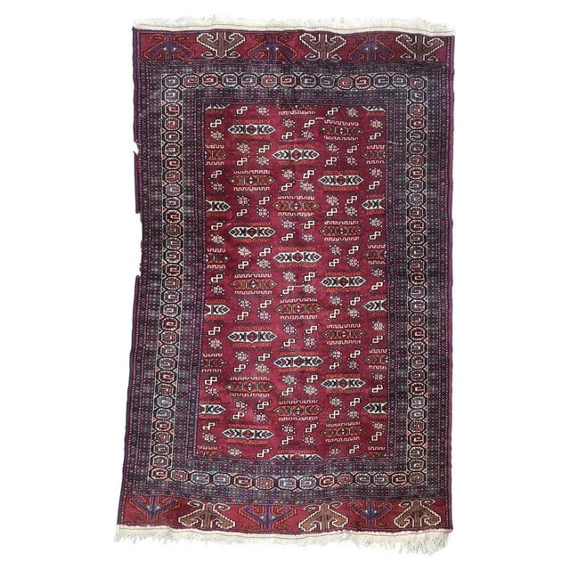 Vintage Tekke Turkmen Boukhara Back For Sale - Image 16 of 16