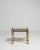 This nesting tables carries genuine presence, its glass tops, brass frame immediately setting the tone for the piece. The...