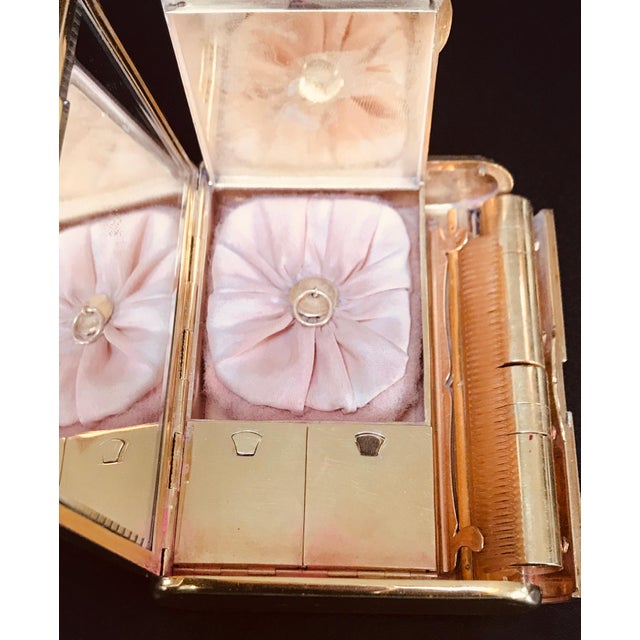 Cartier 18 Karat Yellow Gold Vanity Case 279 Grams, Art Deco, 279 Gm Gold, Rare For Sale - Image 9 of 18