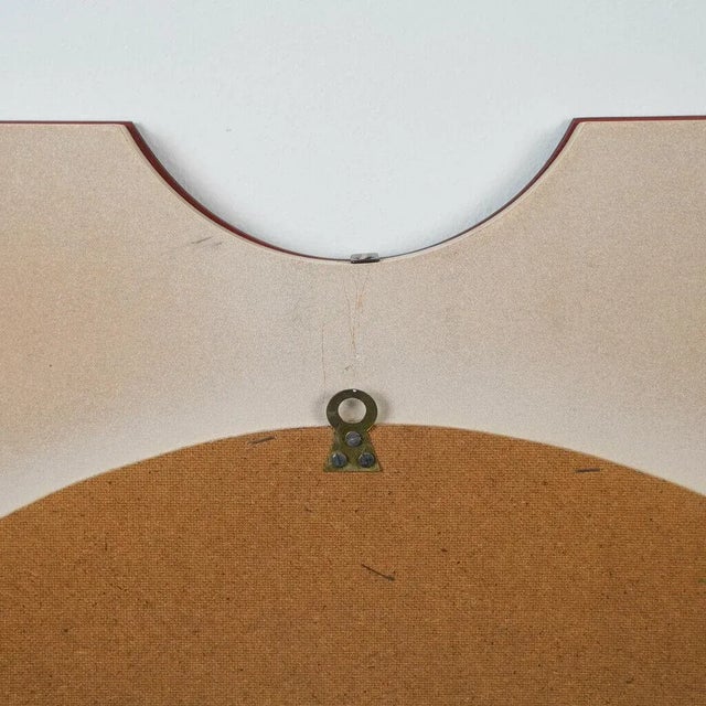 Vintage Smoked Wall Mirror, 1970s For Sale - Image 8 of 9