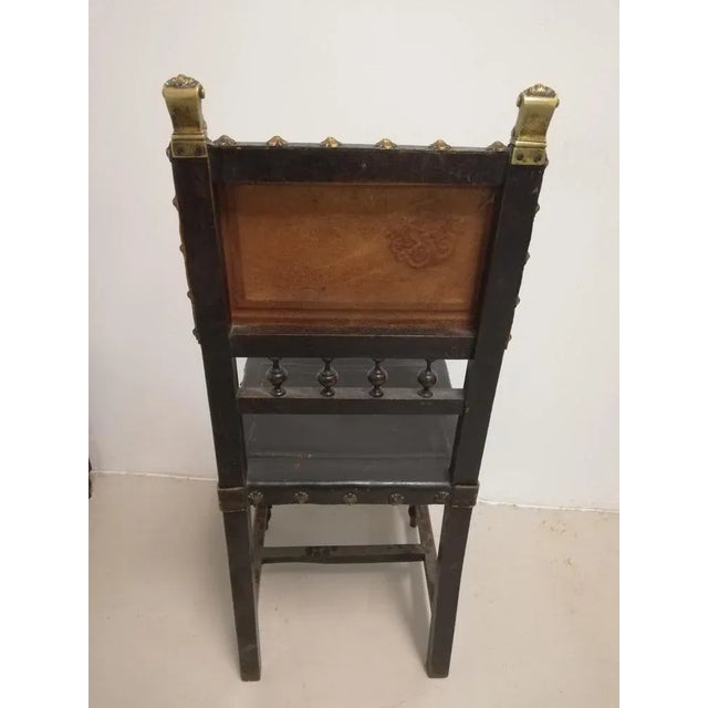 Louis XVIII Style Chairs, 19th Century, Set of 4 For Sale - Image 9 of 12