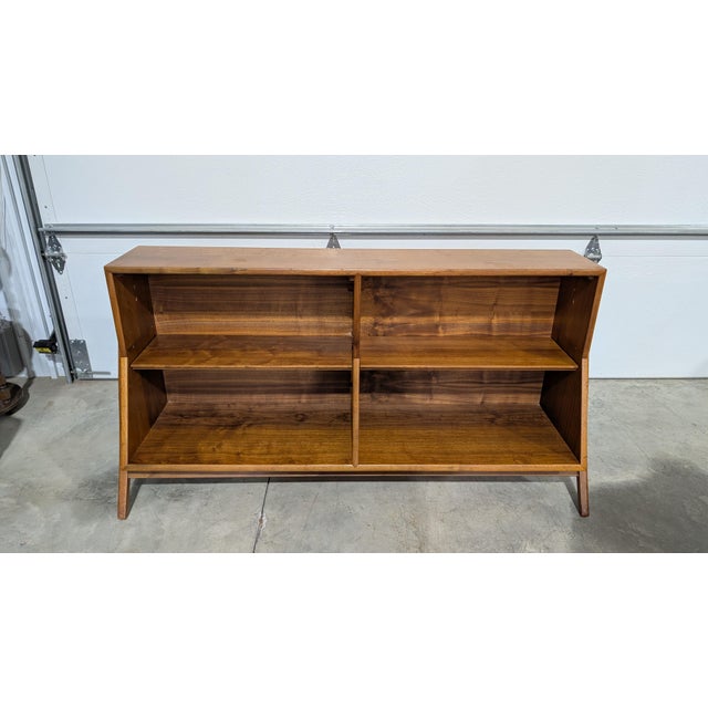 1960s 1960s Kipp Stewart & Stewart McDougall for Drexel Declaration Walnut Bookcase For Sale - Image 5 of 11