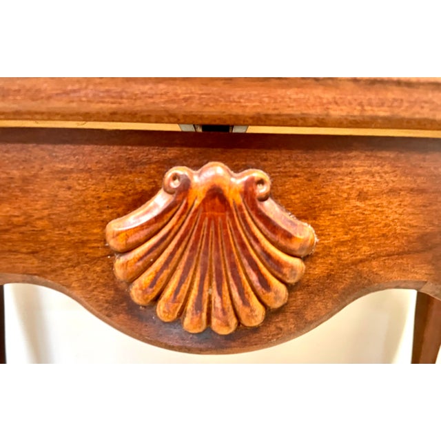 Vintage Dmi Furniture Queen Anne Style Writing Desk Chairish