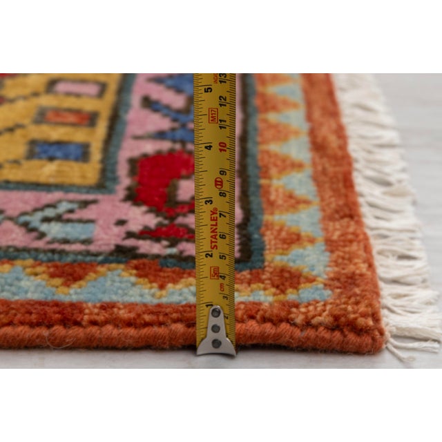 8x10Ft. Brunt Orange Persian Hand Knotted Wool Rugs For Sale - Image 13 of 18