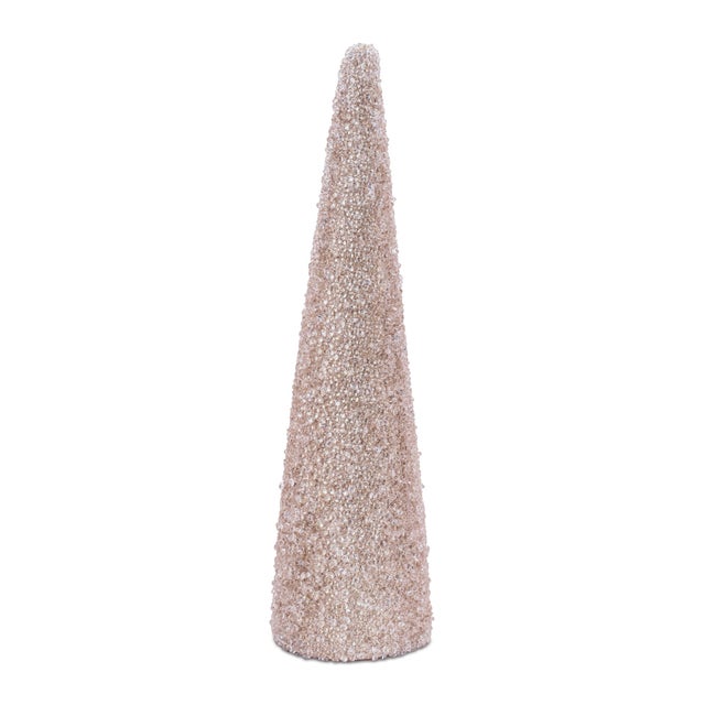 Kenneth Ludwig Chicago Beaded Cone Tree (Set of 2) For Sale - Image 4 of 5
