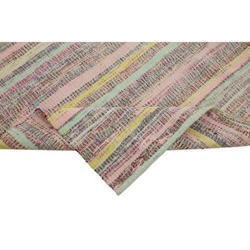 Vintage Turkish Flatweave Kilim Rug For Sale - Image 6 of 7