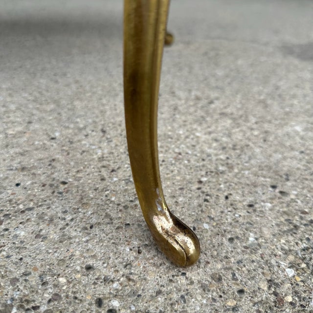 Acid Etched Mastercraft Ottoman by Bernhard Rohne Mid-Century Modern For Sale - Image 12 of 12