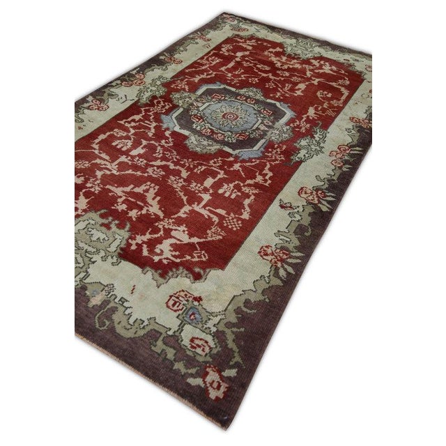 Oriental Hand Knotted Rug Turkish Anatolian 4'9" x 8'3" Explore a curated collection of hallway runners, wool rugs, and...
