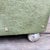 Plastic 1950s Mid Century Modern Green Vinyl Storage Ottoman Hassock With Casters For Sale - Image 7 of 18