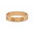 A timeless Cartier LOVE ring crafted in 18ct yellow gold, featuring the Maison's iconic screw motif in the refined Small...