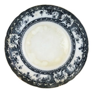 Antique Portuguese Plate from Gilman & Cta Sacavem, 1890s For Sale