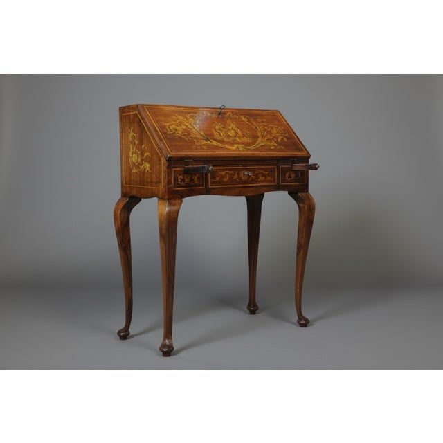 Drop-Leaf Desk, Late 19th Century For Sale - Image 4 of 18