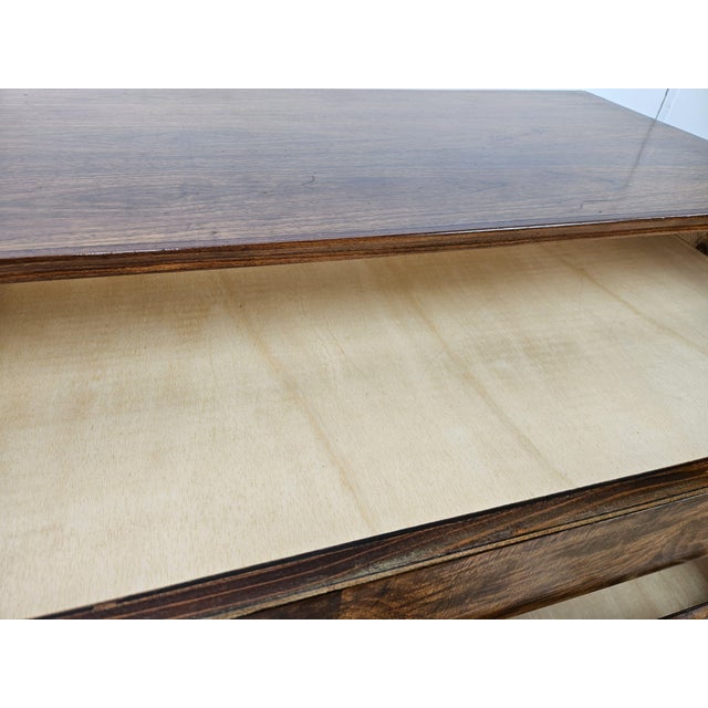 Art Deco Chest of Drawers in Walnut Burl, 1940 For Sale - Image 14 of 18